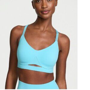 PINK Victoria's Secret Light Blue Sports Bra